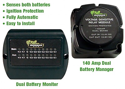 Ironman 4×4 140 Amp Dual Battery Kits