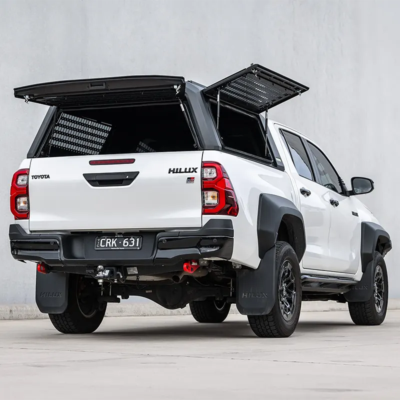 Ironman Aluminium Raid Canopy Glass Doors